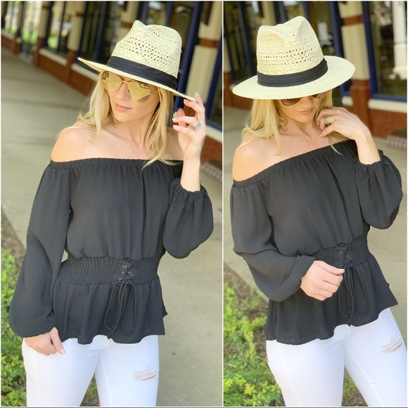 ✨LAST ONE✨Get It Together Corset WaistTop-Black - Picture 5 of 5